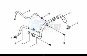 MAXSYM TL 500 (TL47W1-EU) (L9) drawing PIPE ASSY.