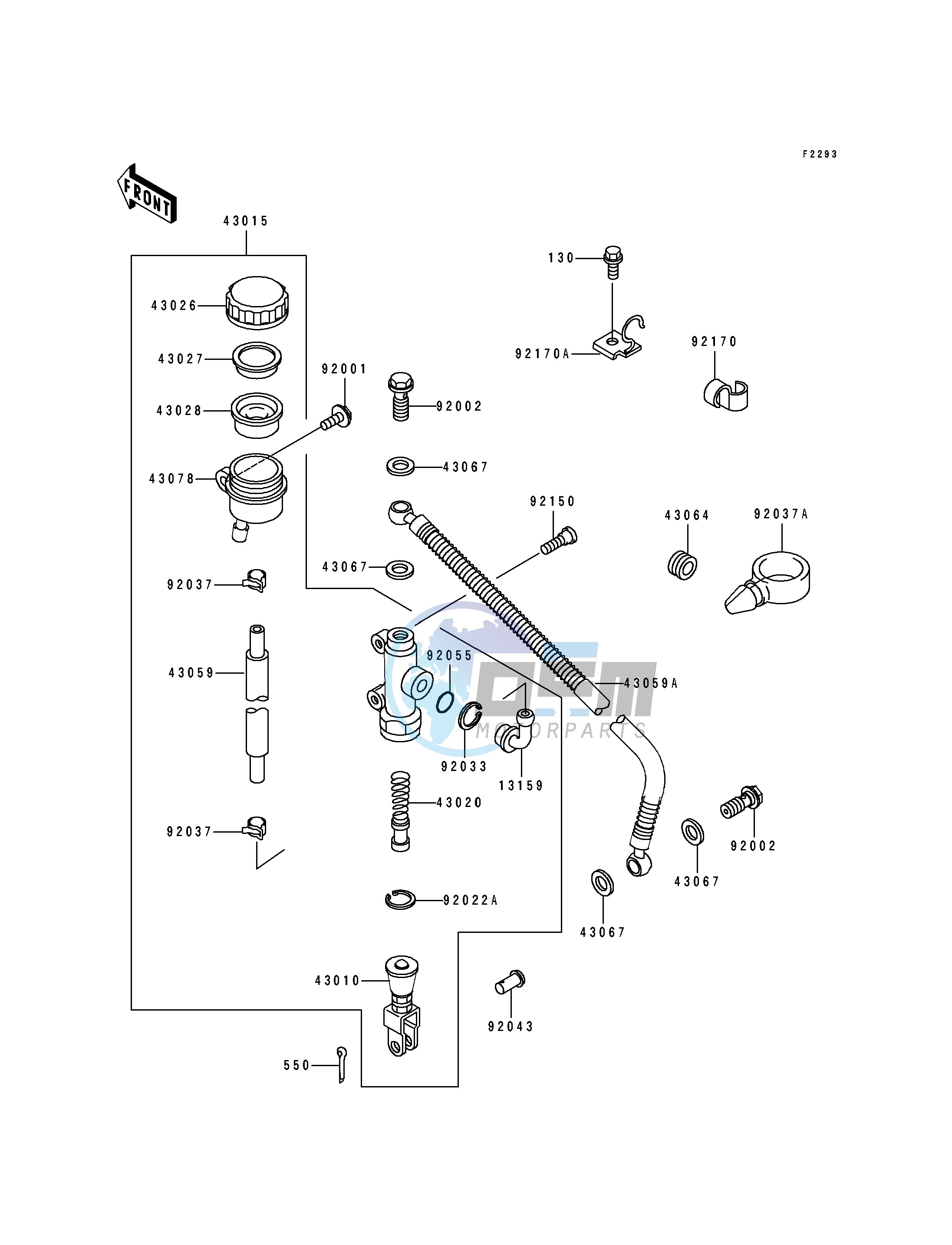 REAR MASTER CYLINDER