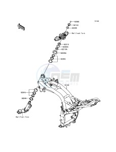 Z800 ABS ZR800BFF FR GB XX (EU ME A(FRICA) drawing Frame