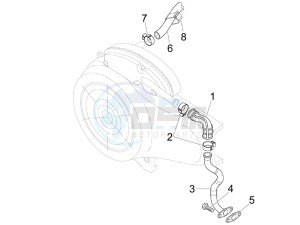 Zip & Zip 50 Fly 100 drawing Secondary air box