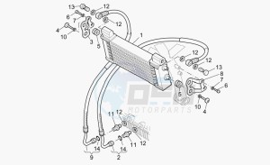 V 11 1100 Cat. Cat. drawing Oil cooler