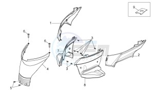 Sport City One 50 4t 4v USA-Canada USA CANADA drawing Central body IV