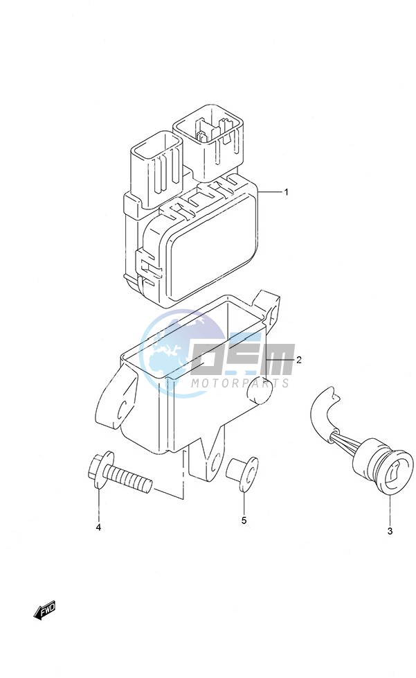 PTT Switch Remote Control w/Power Tilt