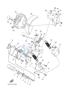 YXM700ES YXM70VPSF VIKING (1XPX) drawing SHIFT SHAFT