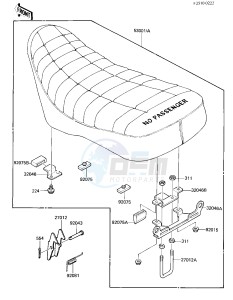 KLT 110 A [KLT110] (A1-A2) [KLT110] drawing SEAT -- KLT110-A1_A2- -