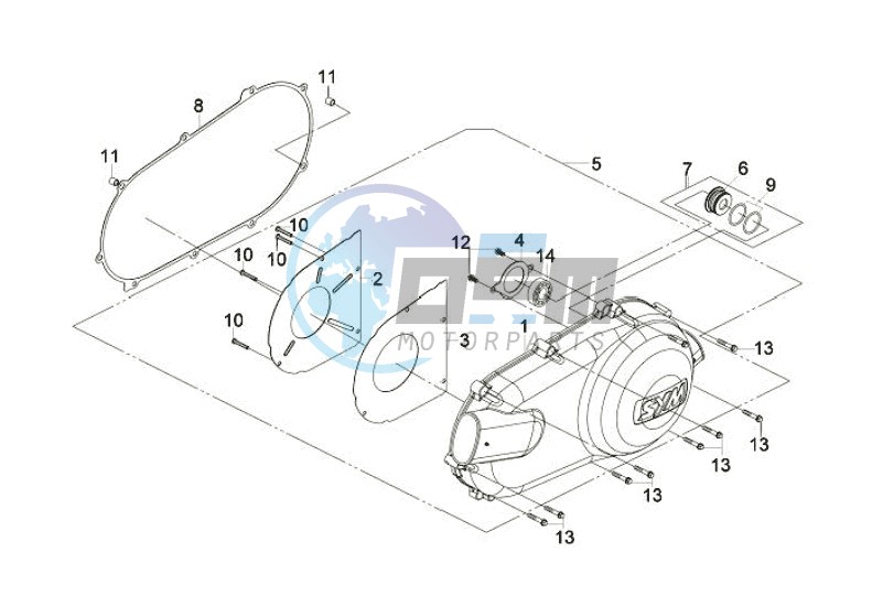 CRANKCASE LEFT