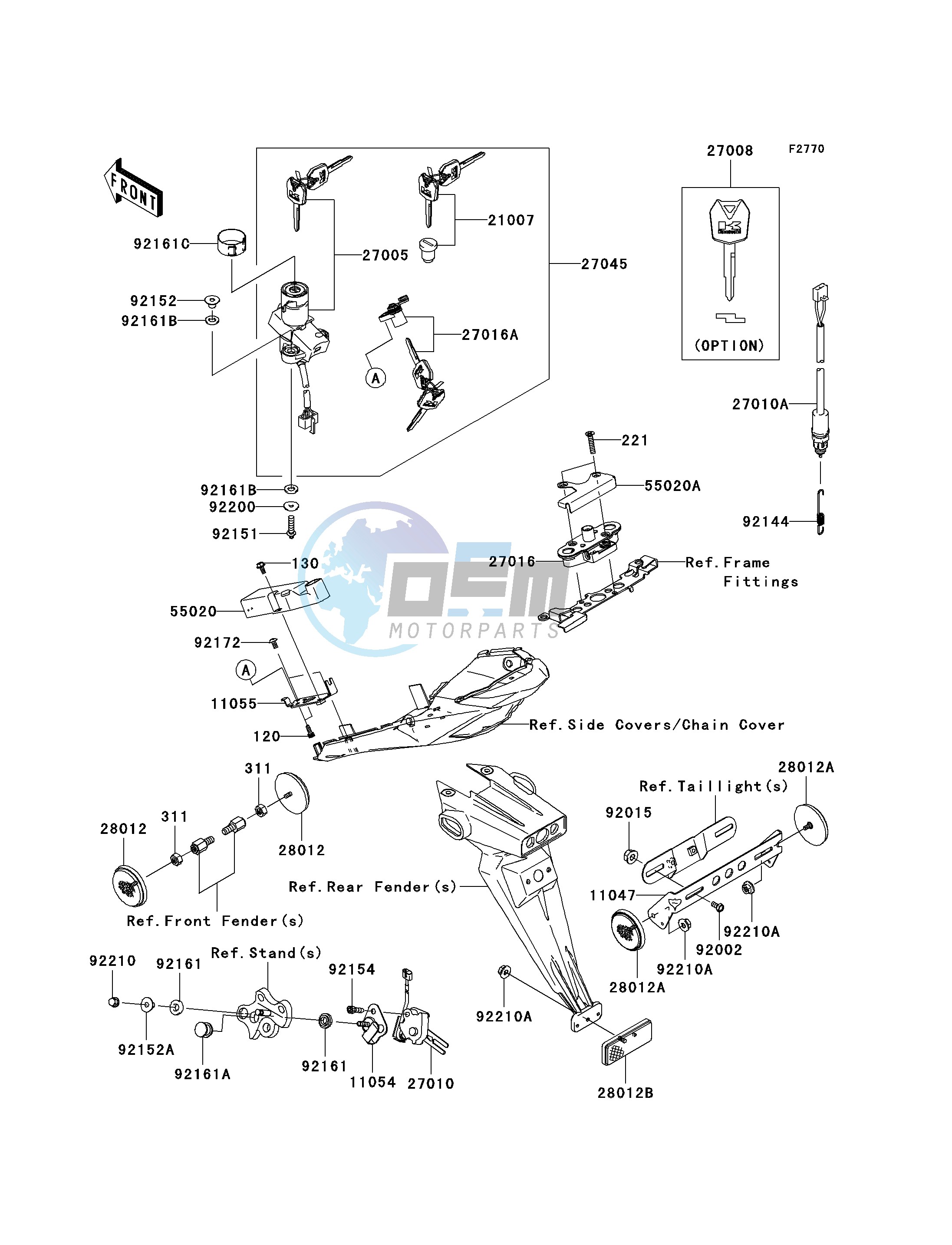 IGNITION SWITCH_LOCKS_REFLECTORS