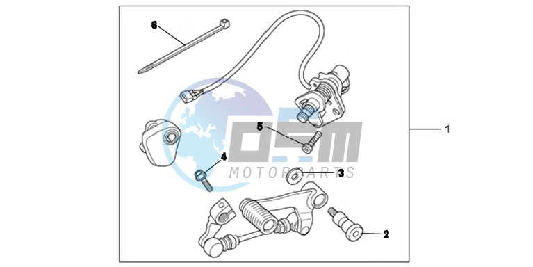 KIT,DCT PEDALSHI F