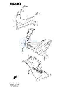 UH200 ABS BURGMAN EU drawing FRONT LEG SHIELD