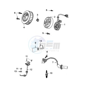 KISBEE A drawing IGNITION PART