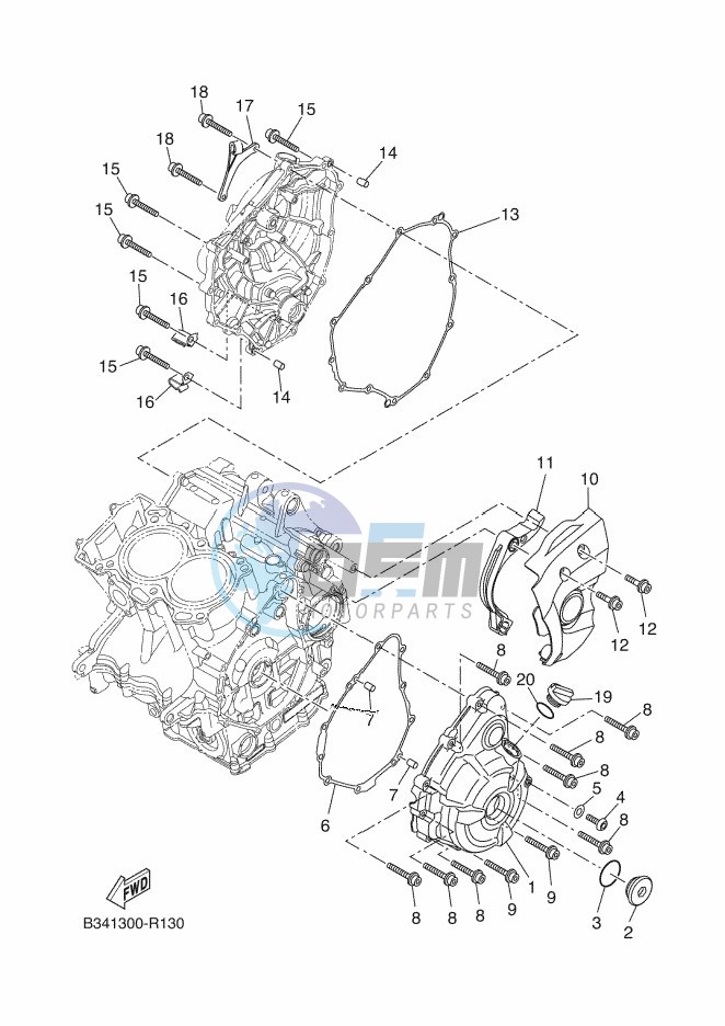 CRANKCASE COVER 1