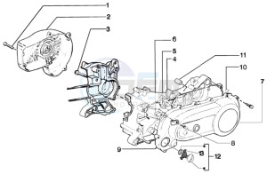 Stalker 50 drawing Clutch cover-scrool cover