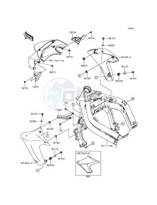 ER-6N ER650EGF XX (EU ME A(FRICA) drawing Shroud