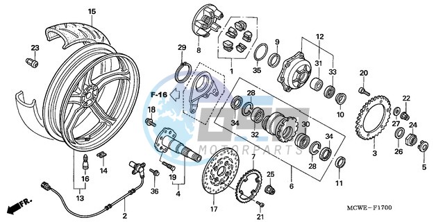 REAR WHEEL