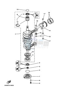 70B drawing CRANKSHAFT--PISTON