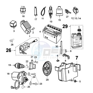 LUDIX 14 EP 2T EU drawing ELECTRIC PART