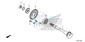 CRF150RBD CRF150RB Europe Direct - (ED) drawing BALANCER