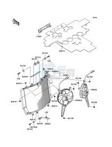 1400GTR_ABS ZG1400CCF FR GB XX (EU ME A(FRICA) drawing Radiator