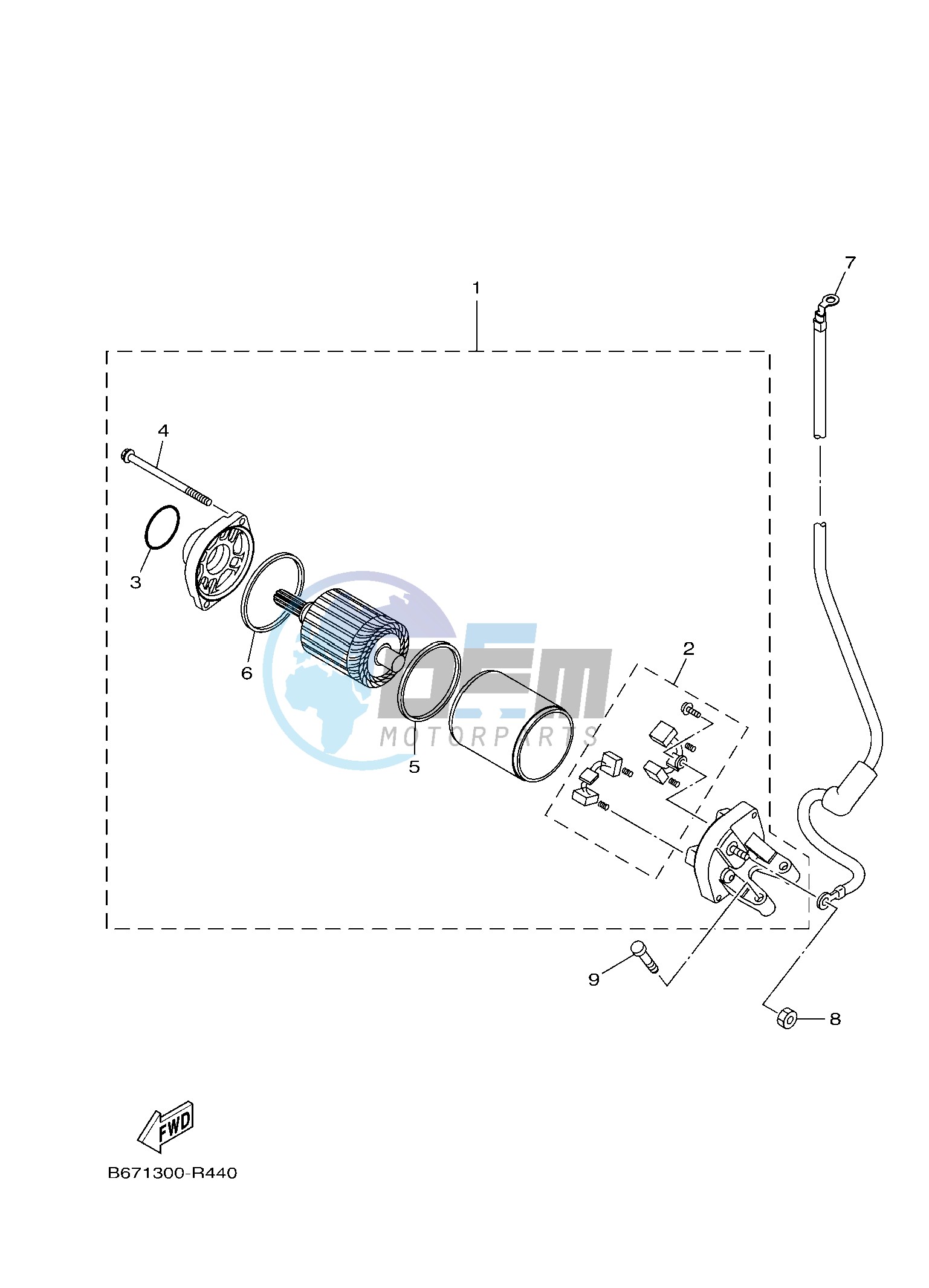 STARTING MOTOR