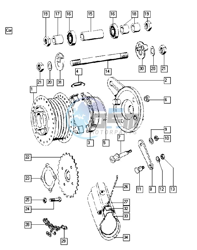 Rear wheel II