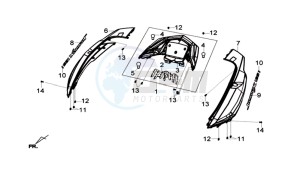 JOYMAX 125 I ABS drawing COWLING