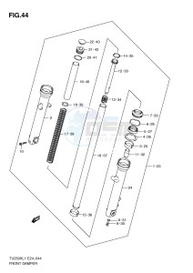 TU250X (E24) drawing FRONT DAMPER