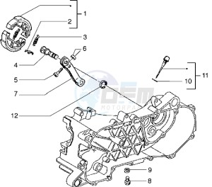 Stalker 50 drawing Brake lever