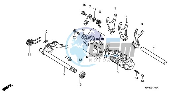 GEAR SHIFT DRUM