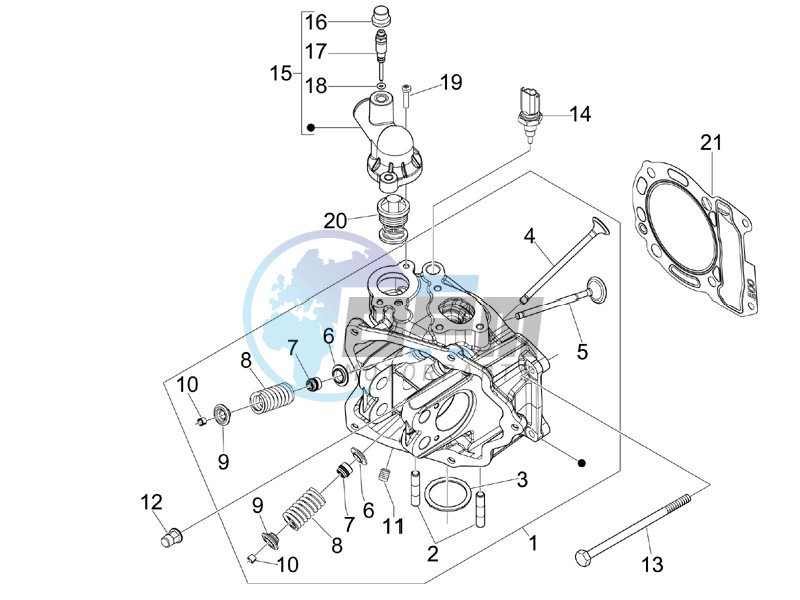 Head unit - Valve