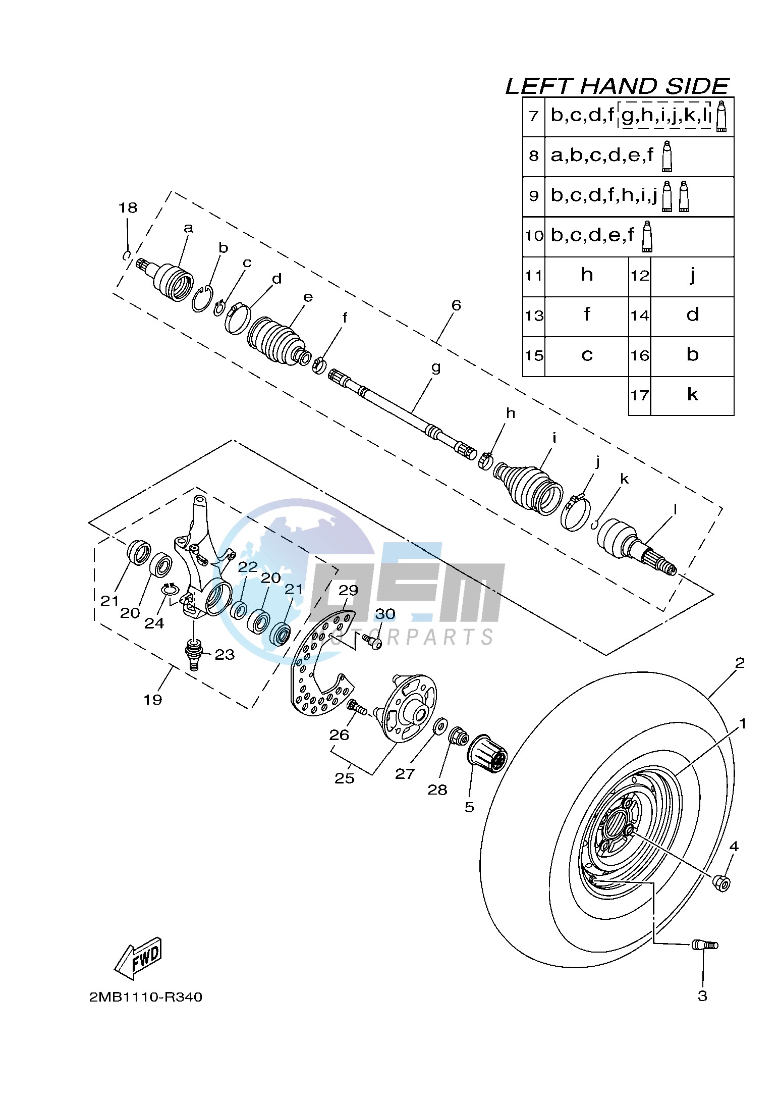 FRONT WHEEL