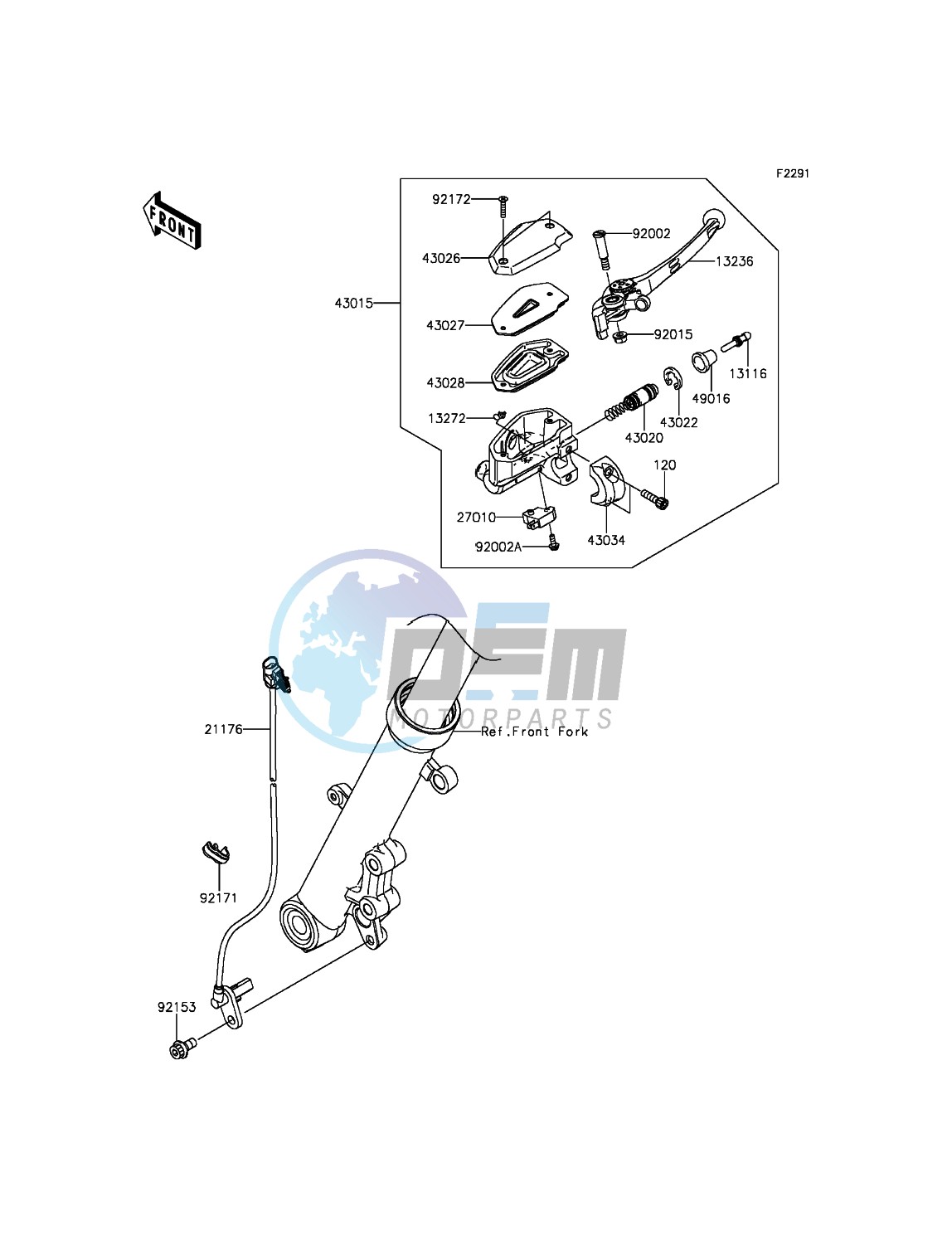 Front Master Cylinder