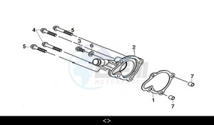 JOYRIDE 300 (LJ30W3-EU) (M3) drawing WATER PUMP COVER ASSY.