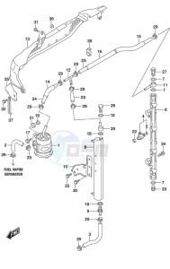 DF 200A drawing Fuel Injector