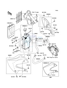 KX65 KX65A7F EU drawing Radiator