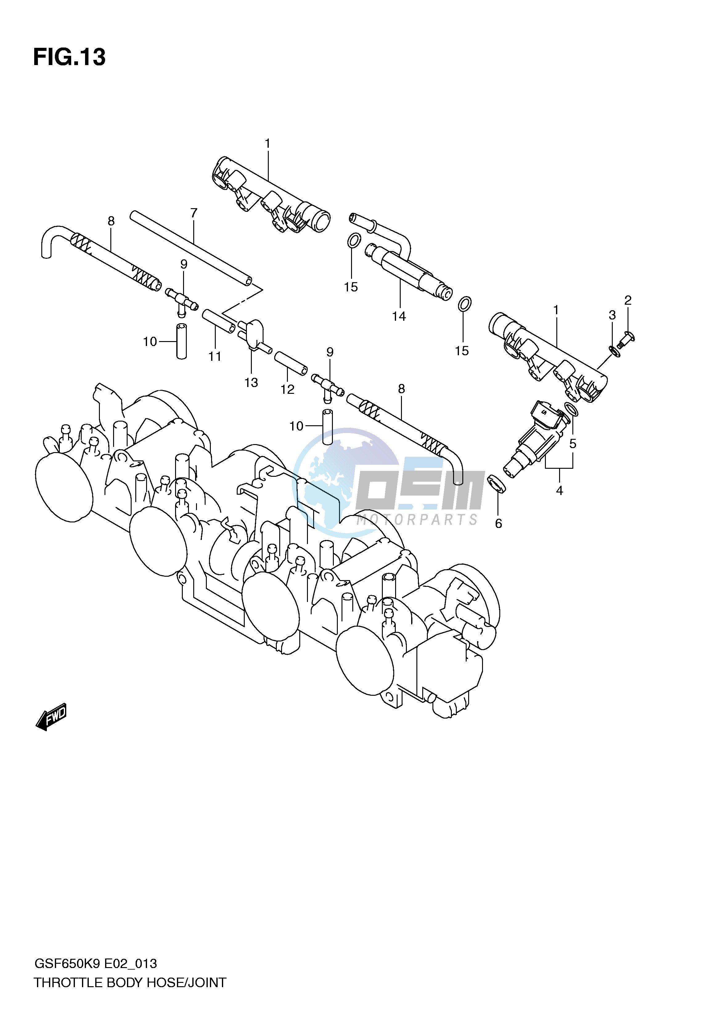 THROTTLE BODY HOSE JOINT