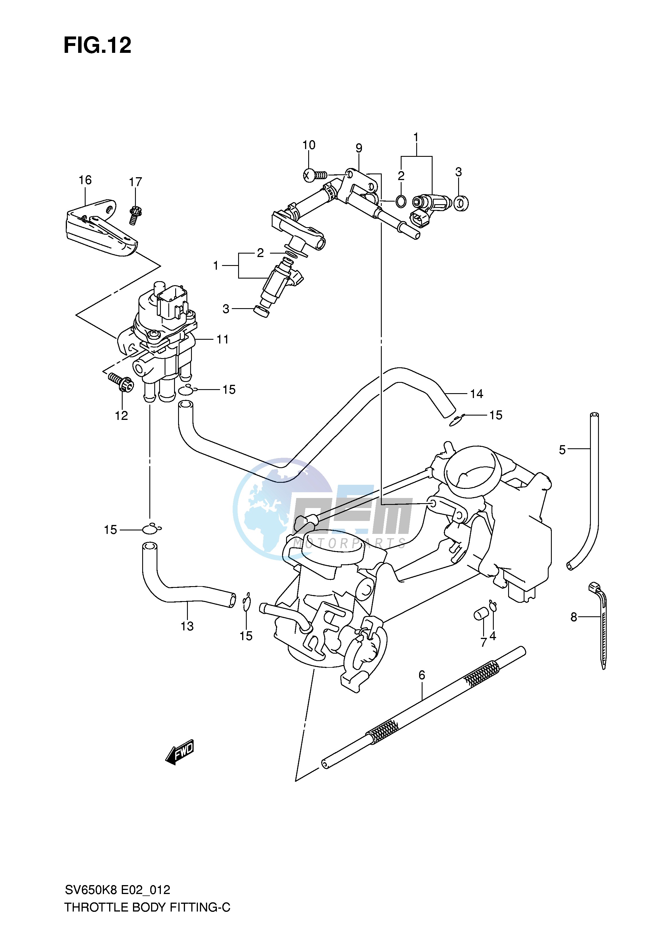 THROTTLE BODY FITTING