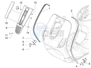 S 50 4T 4V College drawing Front shield