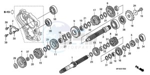 CBF1000AA UK - (E / MKH) drawing TRANSMISSION