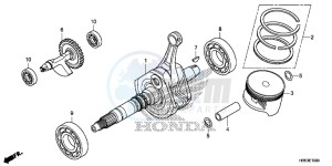 TRX500FM6G TRX680 Europe Direct - (ED) drawing CRANKSHAFT/ PI STON