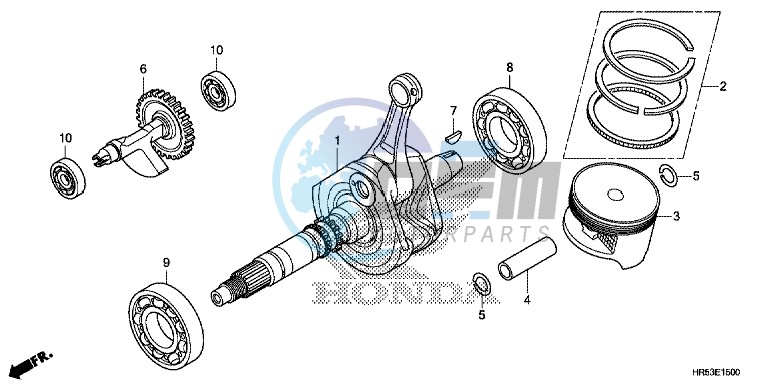 CRANKSHAFT/ PI STON