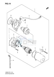 LT80 (P1) drawing STARTING MOTOR