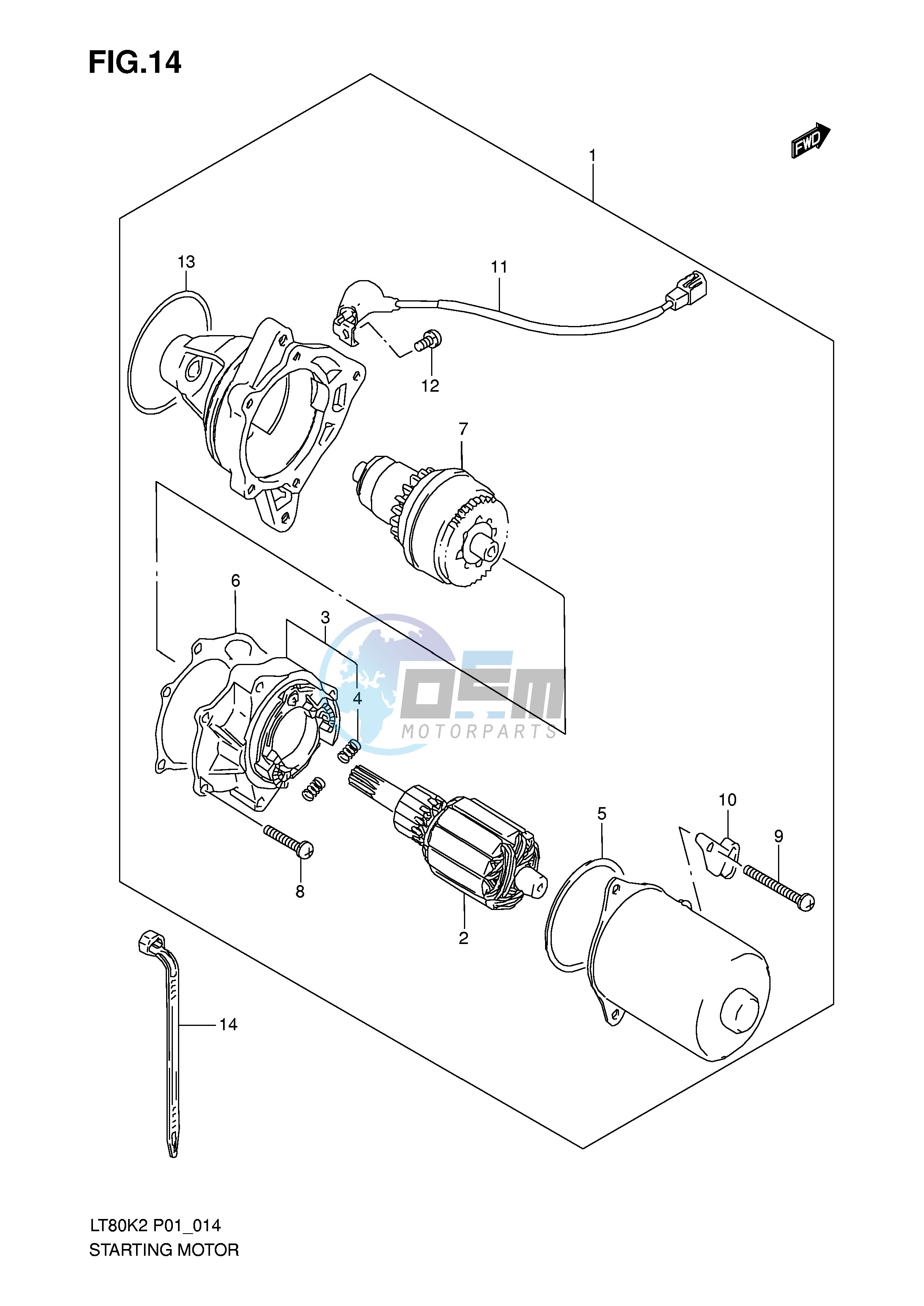 STARTING MOTOR