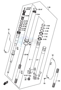 RM-Z450 drawing FRONT FORK DAMPER