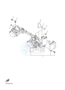 YZF-R1M 998 R2 (2KS7) drawing HEADLIGHT