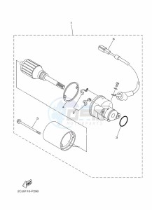 TT-R50E (BEGH) drawing STARTING MOTOR