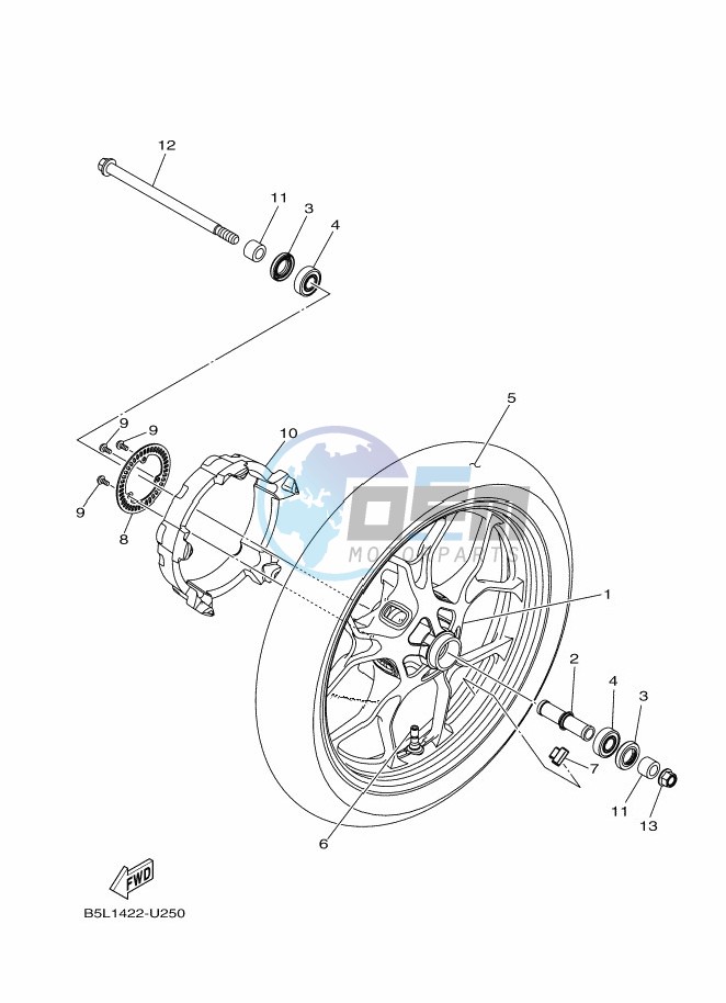 FRONT WHEEL