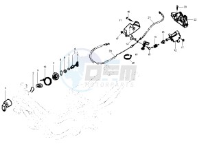 X9 EVOLUTION 200 drawing Locks