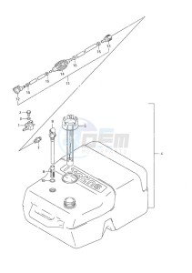 DF 25 drawing Fuel Tank