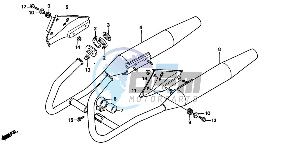 EXHAUST MUFFLER