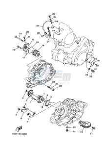 YFM700R (BCXR) drawing OIL PUMP